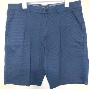 ☀️O’neill Mens Shorts Navy and Gray Stripes Size 36 | item #319